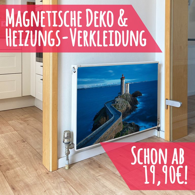 Magnet Heizkörperverkleidung Heizkörperabdeckung Heizkörper - Motiv Lighthouse