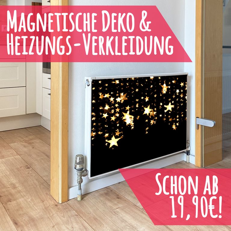 Magnet Heizkörperverkleidung Heizkörperabdeckung Heizung Motiv Sternenhimmel