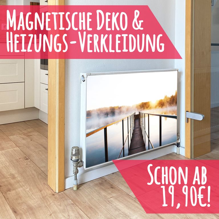 Magnet Heizkörperverkleidung Heizkörperabdeckung Heizkörper - Motiv Die Brücke