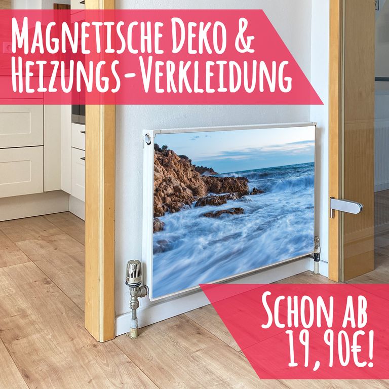 Magnet Heizkörperverkleidung Heizkörperabdeckung Heizung Schutz Motiv Storm