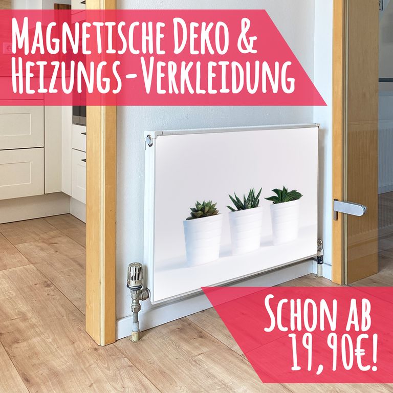 Magnet Heizkörperverkleidung Heizkörperabdeckung Heizkörper Motiv Kakteenpflanzen