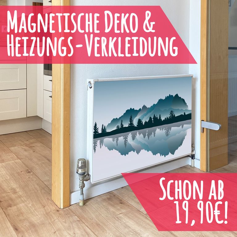 Magnet Heizkörperverkleidung Heizkörperabdeckung Heizkörper - Motiv Trees