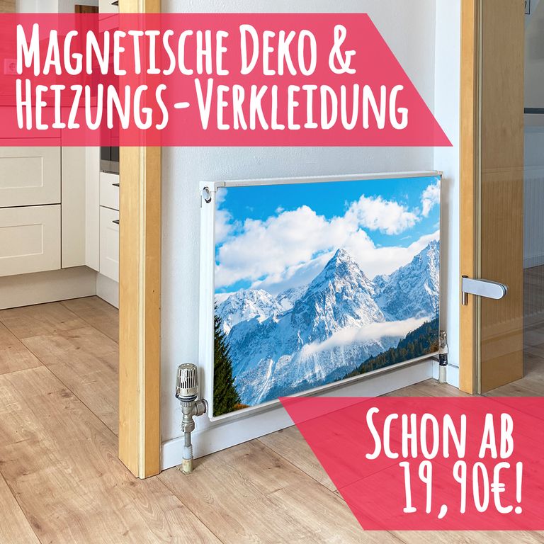 Magnet Heizkörperverkleidung Heizkörperabdeckung Heizkörper - Motiv Dolomiten