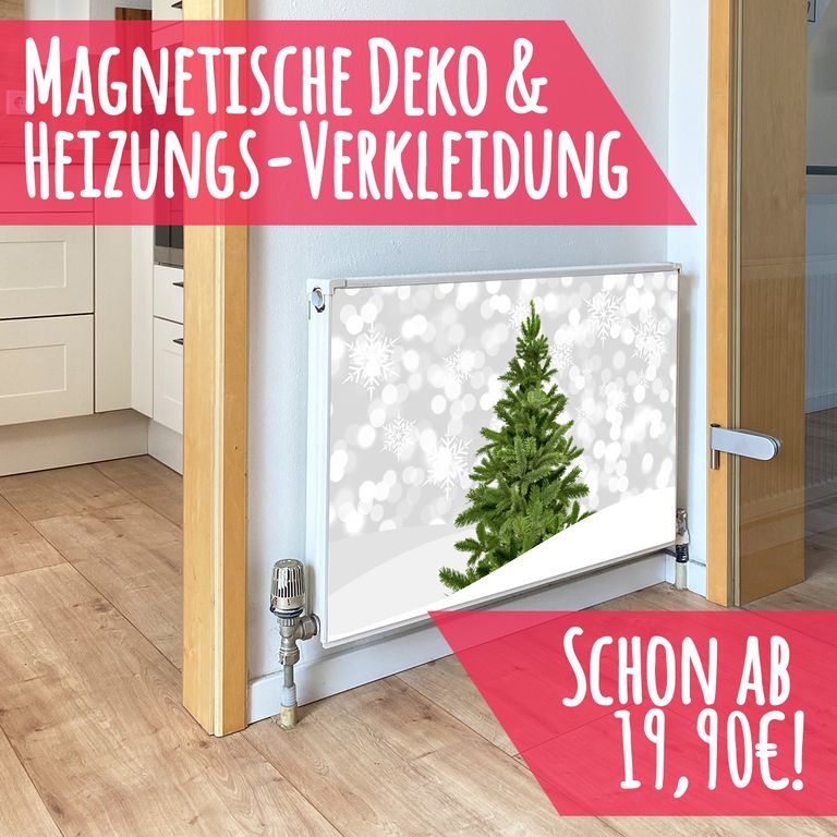 Magnet Heizkörperverkleidung Heizkörperabdeckung Heizung Motiv Tannenbaum