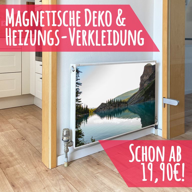 Magnet Heizkörperverkleidung Heizkörperabdeckung Heizkörper - Motiv Magic Time