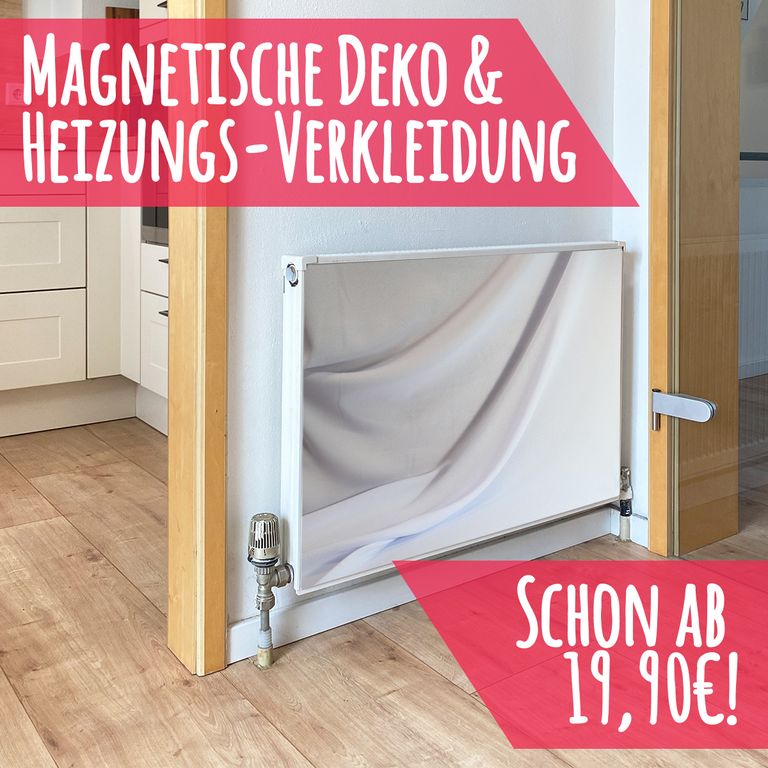 Magnet Heizkörperverkleidung Heizkörperabdeckung Heizung Schutz Motiv Cloth