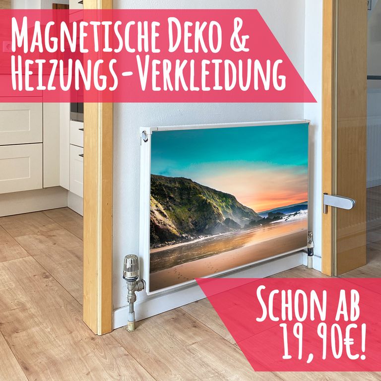 Magnet Heizkörperverkleidung Heizkörperabdeckung Heizung Schutz Motiv Traumland
