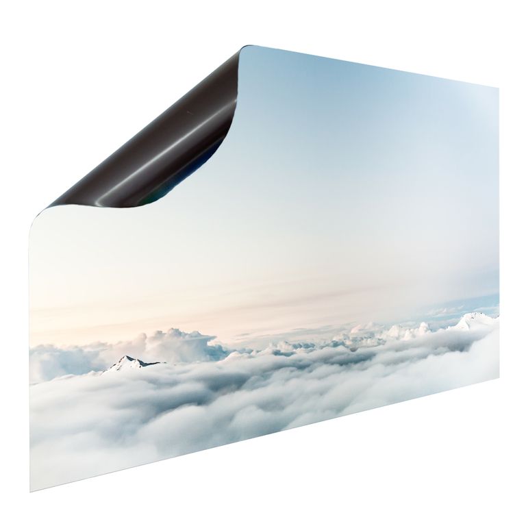 Bedruckte Magnetpinnwand Eisenfolie Whiteboard Magnetwand Motiv Himmel