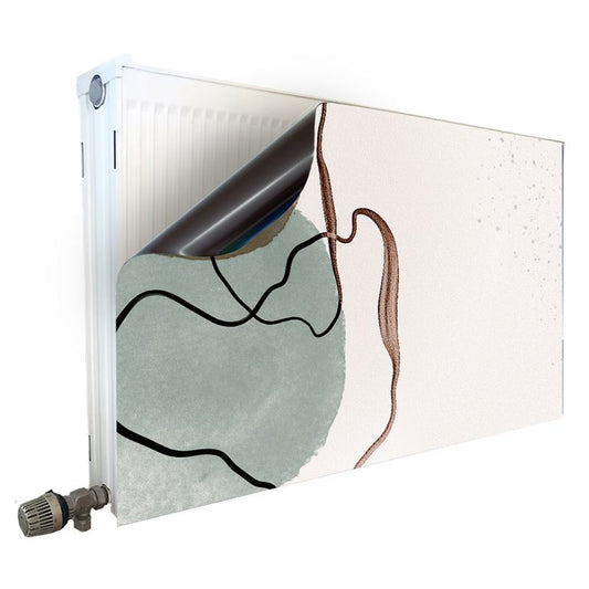 Magnet Heizkörperverkleidung Heizkörperabdeckung Heizung Schutz Motiv Lines