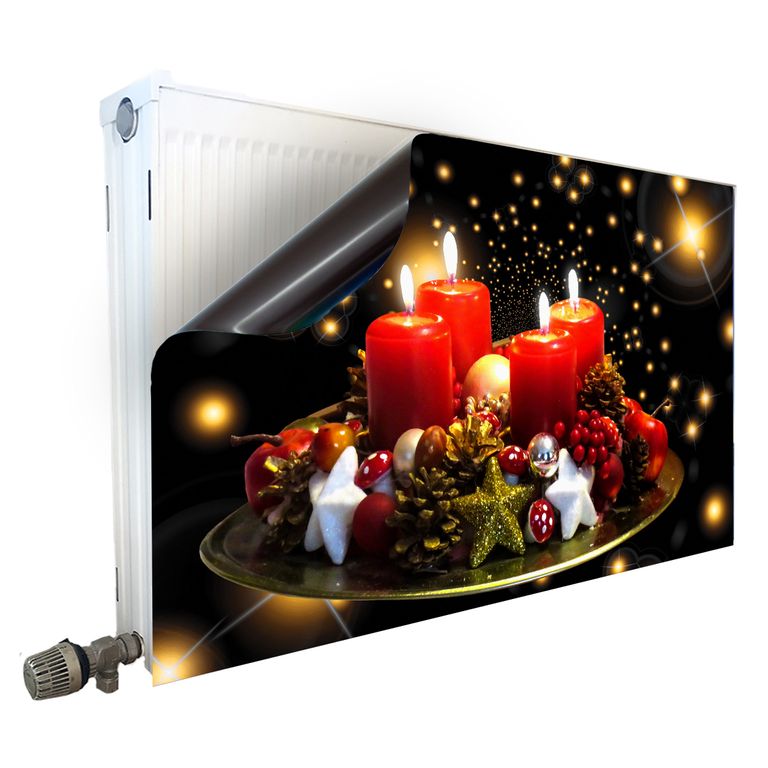 Magnet Heizkörperverkleidung Heizkörperabdeckung Heizung Schutz Motiv Advent