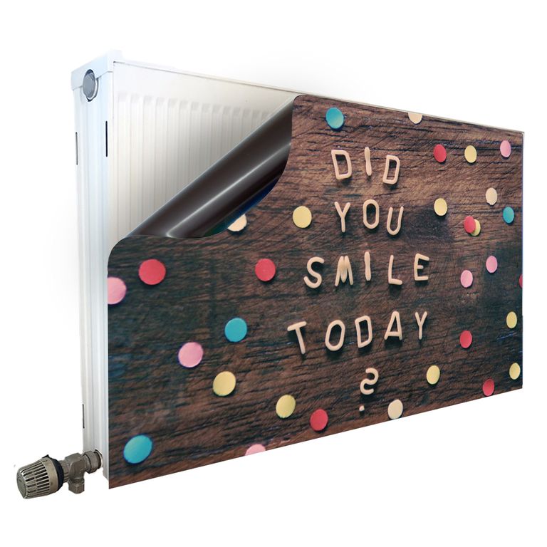 Magnet Heizkörperverkleidung Heizkörperabdeckung Heizung Schutz Motiv Smile