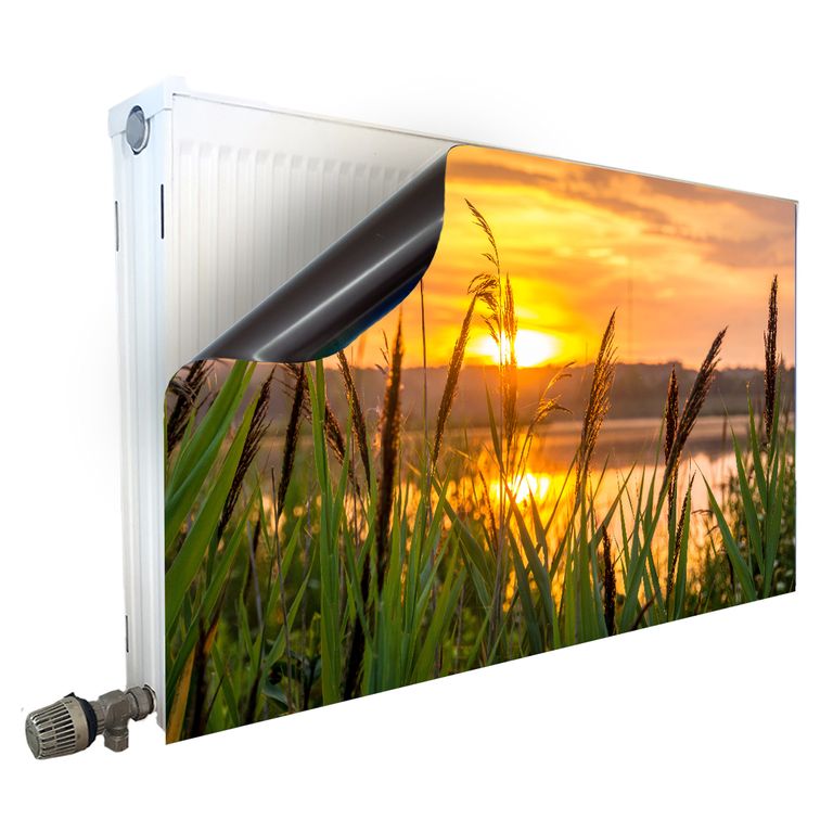 Magnet Heizkörperverkleidung Heizkörperabdeckung Heizung Schutz Motiv Sun