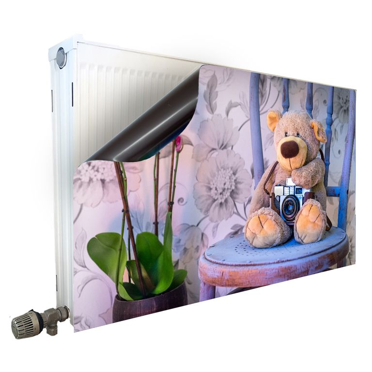 Magnet Heizkörperverkleidung Heizkörperabdeckung Heizung Motiv Kuscheltier