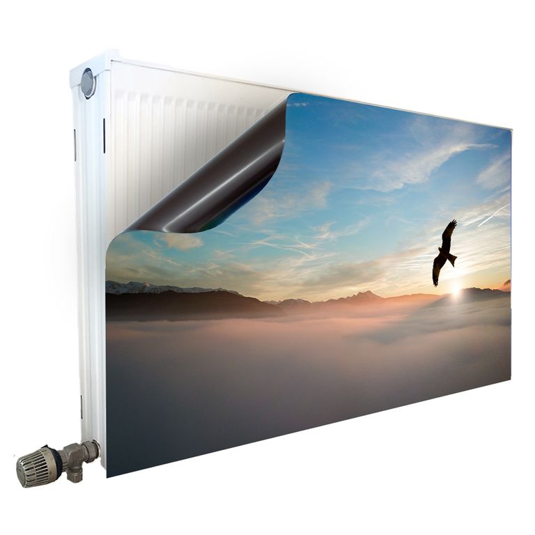 Magnet Heizkörperverkleidung Heizkörperabdeckung Heizung Schutz Motiv Himmel