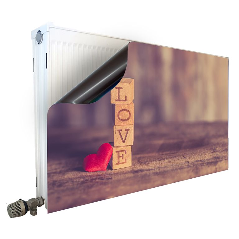 Magnet Heizkörperverkleidung Heizkörperabdeckung Heizung Schutz Motiv Love