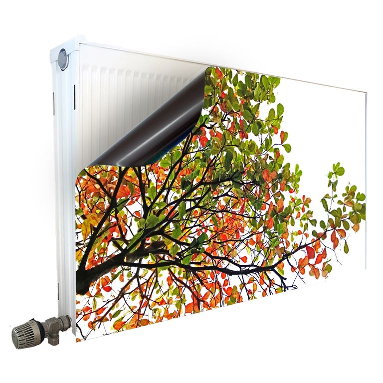 Magnet Heizkörperverkleidung Heizkörperabdeckung Heizung -Motiv Der Herbst kommt