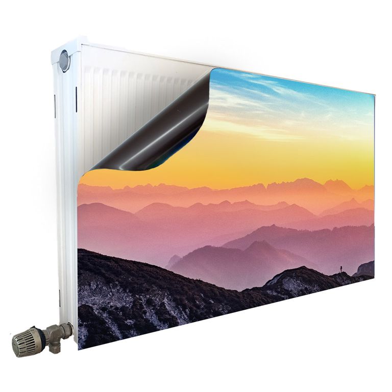 Magnet Heizkörperverkleidung Heizkörperabdeckung Heizung Schutz Motiv Berge