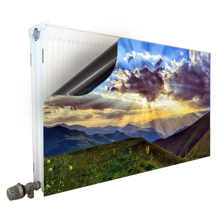Magnet Heizkörperverkleidung Heizkörperabdeckung Heizung Motiv Sonnenaufgang