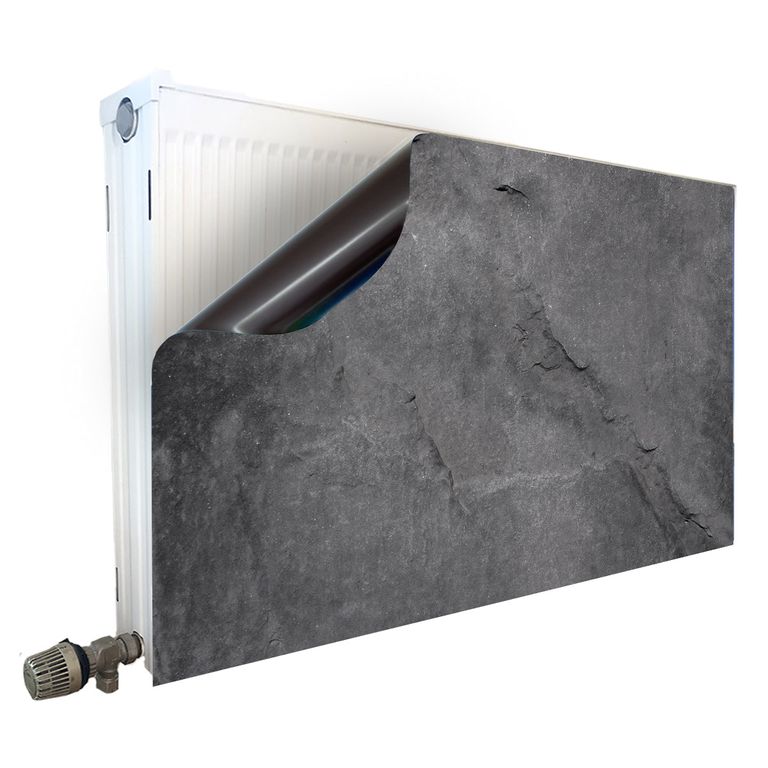 Magnet Heizkörperverkleidung Heizkörperabdeckung Heizung Schutz Motiv Beton-Look