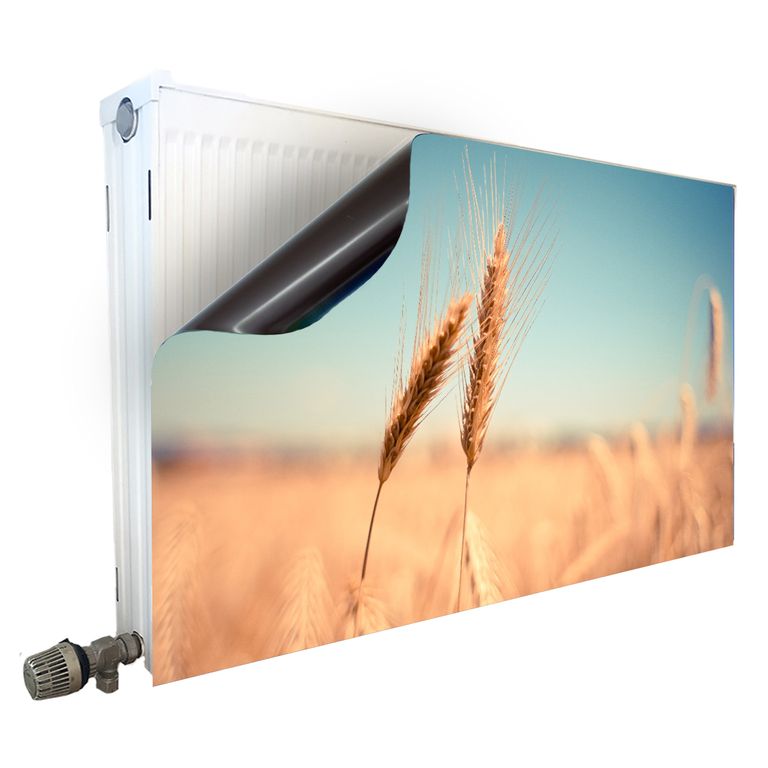 Magnet Heizkörperverkleidung Heizkörperabdeckung Heizung Schutz Motiv Wheat