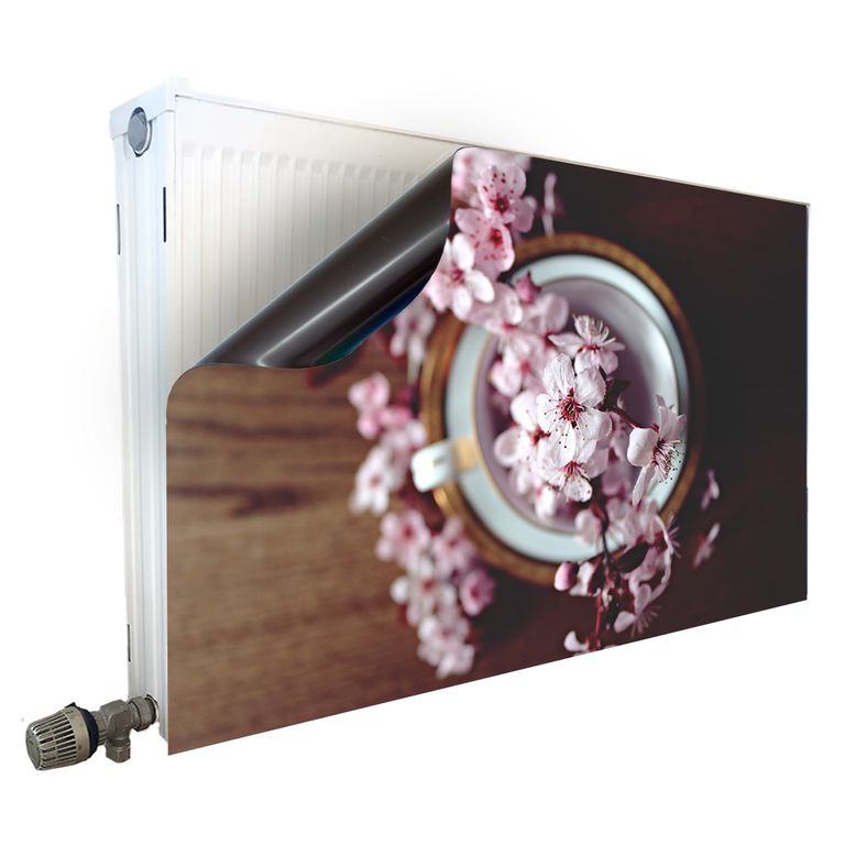 Magnet Heizkörperverkleidung Heizkörperabdeckung Heizkörper - Motiv Blümchenliebe