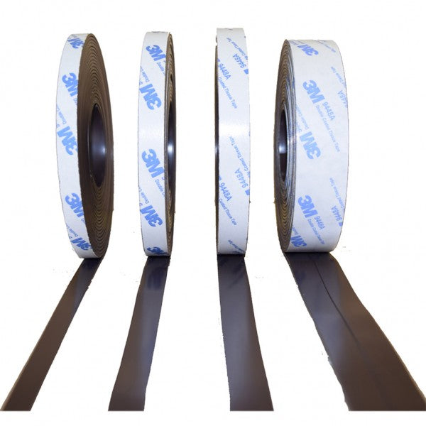 Ferrit-Magnetband selbstklebend Anisotrop - 1,5mm x Breite - Meterware