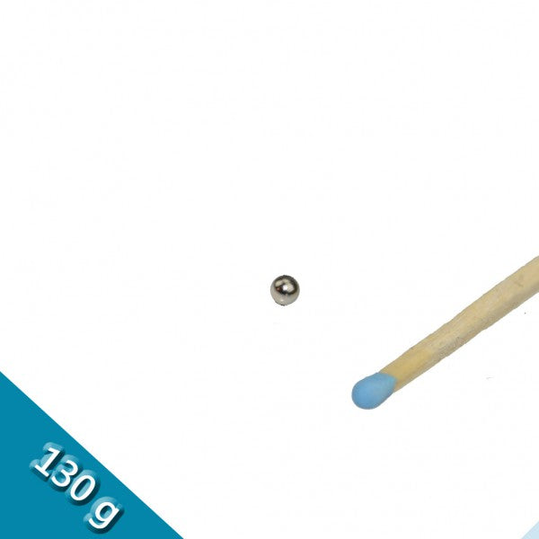 Magnetkugel / Kugelmagnet Ø 3,0 mm Nickel N40 - hält 130 g