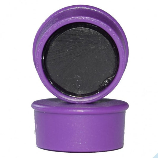 Memomagnet Ø 16 x 7 mm FERRIT - Lila - hält 300 g