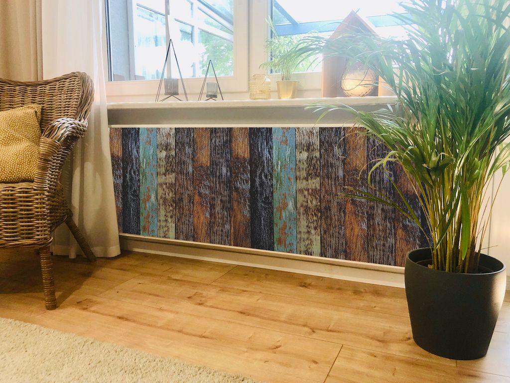 Magnet Heizkörperverkleidung Heizkörperabdeckung Heizung Schutz Motiv Rustywood