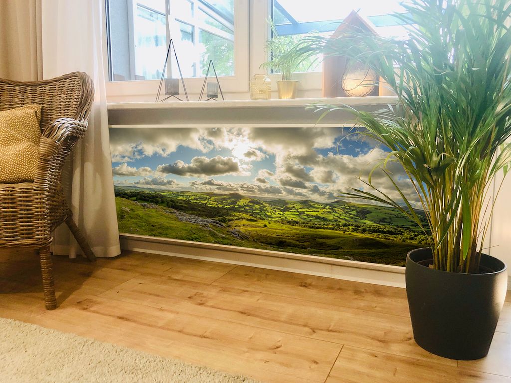 Magnet Heizkörperverkleidung Heizkörperabdeckung Heizung Schutz Motiv Clouds&Country