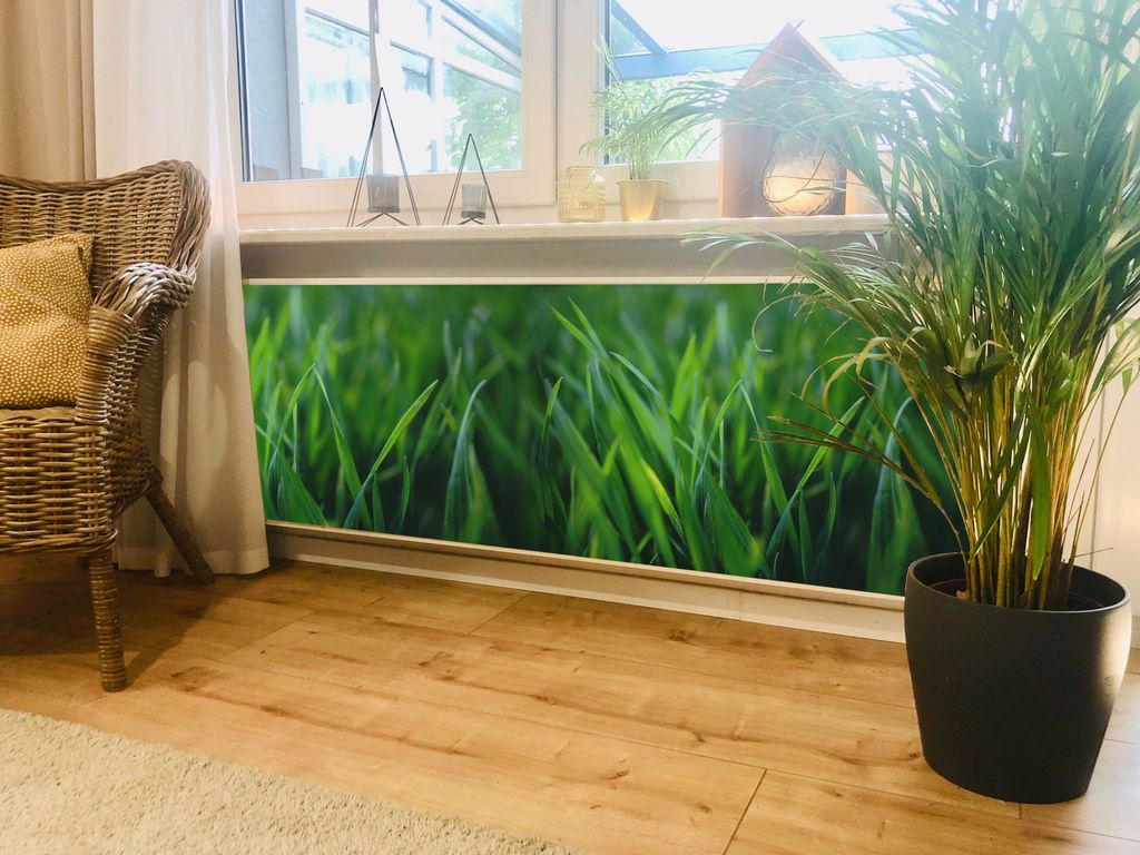 Magnet Heizkörperverkleidung Heizkörperabdeckung Heizung Schutz Motiv Gras