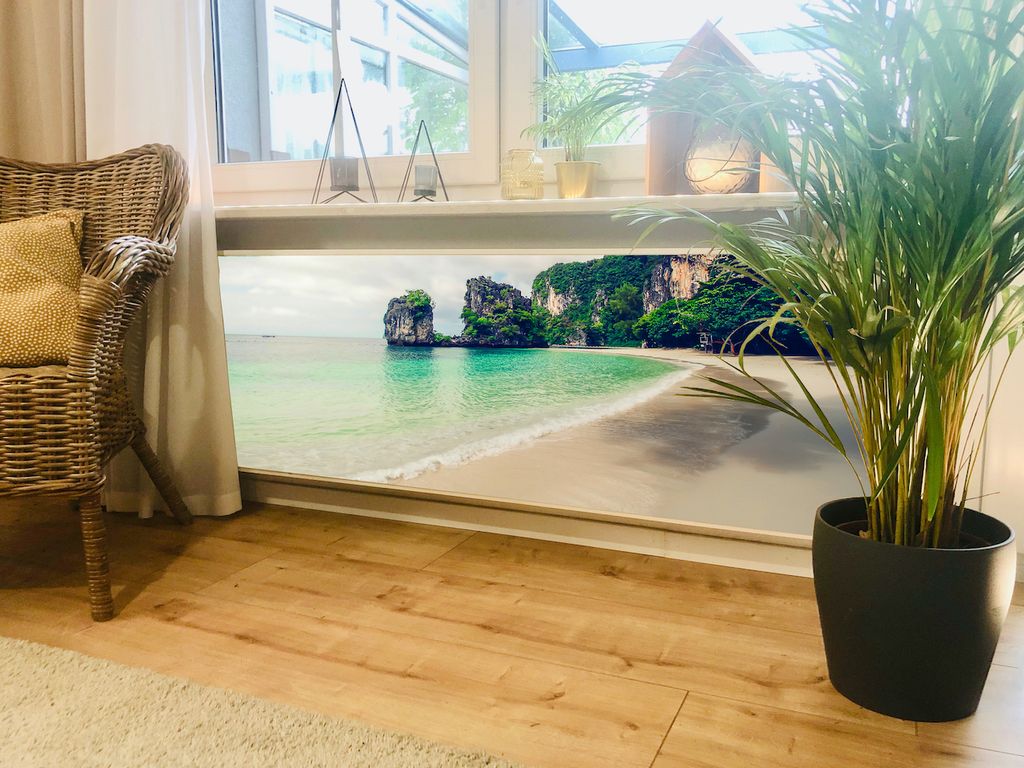 Magnet Heizkörperverkleidung Heizkörperabdeckung Heizung Schutz Motiv Paradise