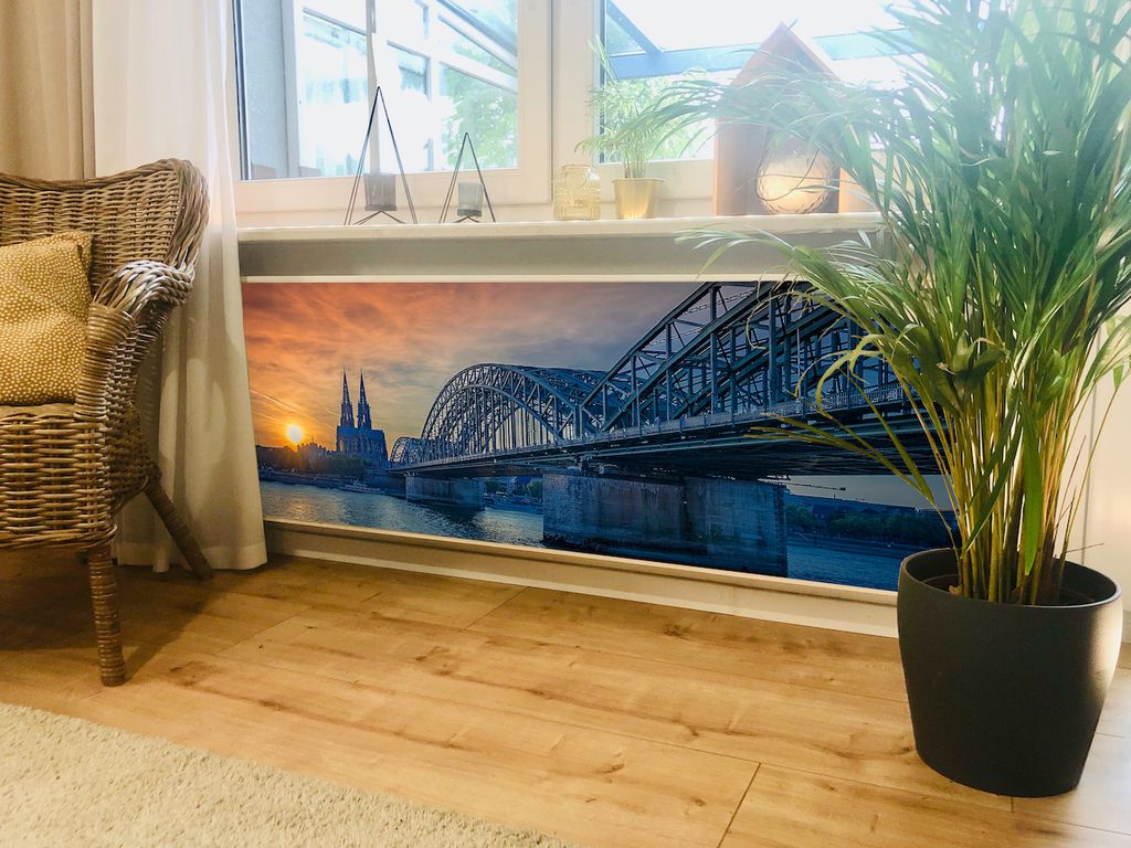 Magnet Heizkörperverkleidung Heizkörperabdeckung Heizung Schutz Motiv Köln
