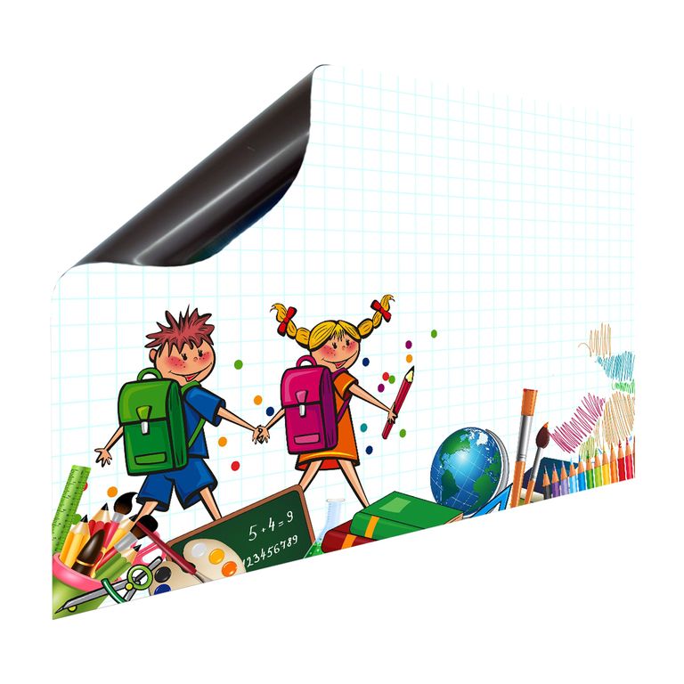 Magnet Heizkörperverkleidung Heizkörperabdeckung Heizkörper - Motiv Klassenzimmer