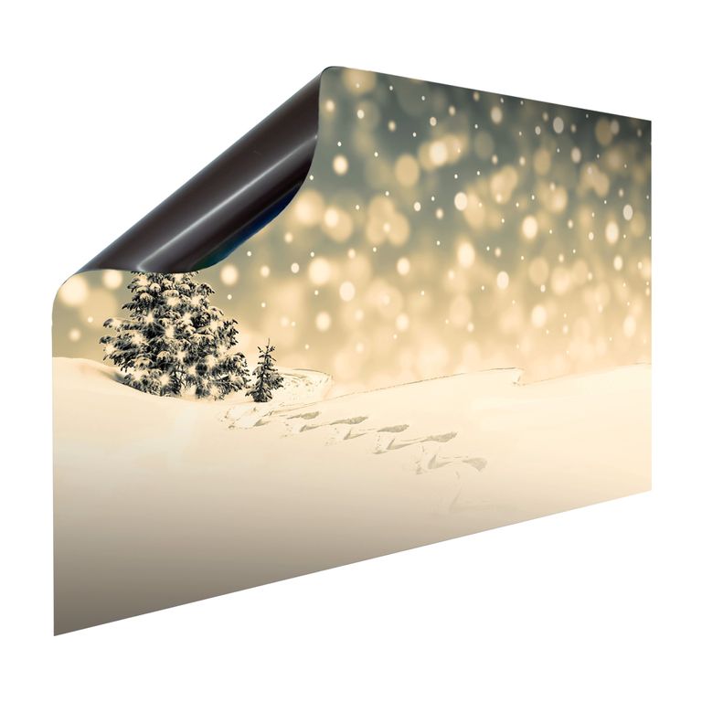 Magnet Heizkörperverkleidung Heizkörperabdeckung Heizung Schutz Motiv Let_it_snow