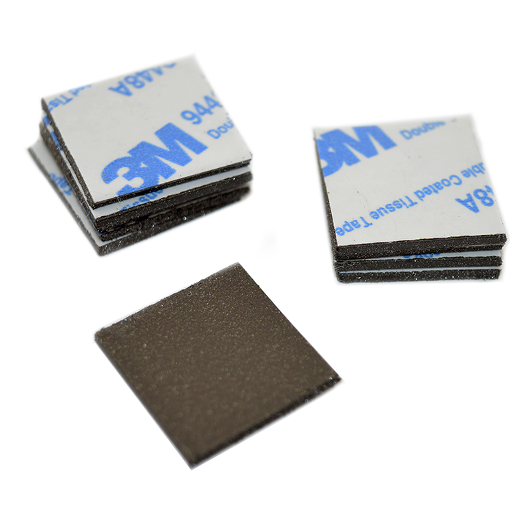 Neodym-Magnetplättchen - Selbstklebend - 1,5mm stark - 5er Paare