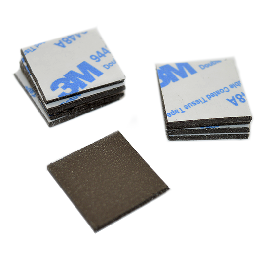 Neodym-Magnetplättchen - Selbstklebend - 1,5mm stark - 5er Paare