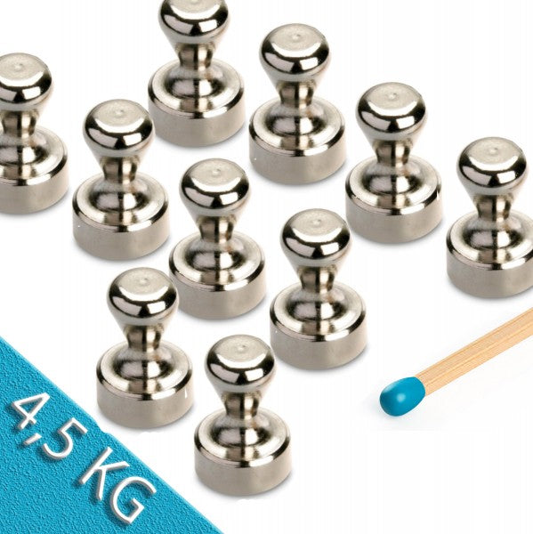 Neodym Stahl Kegelmagnet 16 x 20 mm N35