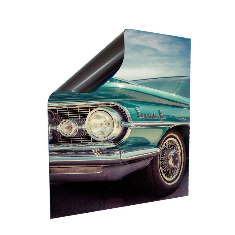 Stromkasten Magnet Bild Deko Stromverteiler Sicherungskasten Motiv Oldtimer