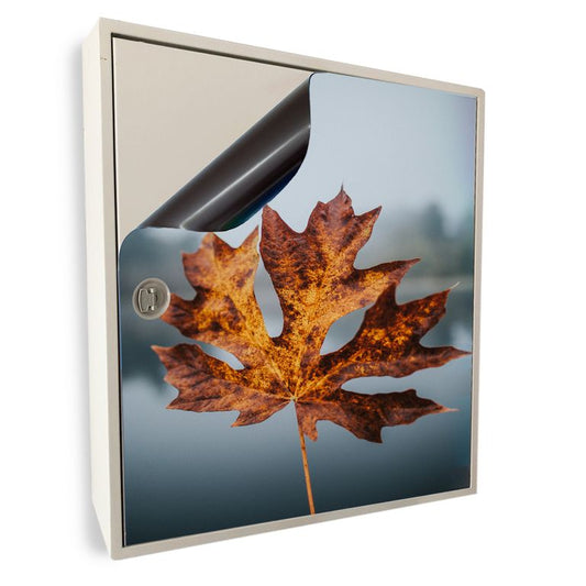 Stromkasten Magnet Bild Deko Stromverteiler Sicherungskasten Motiv Blatt