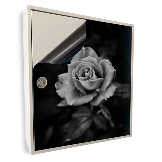 Stromkasten Magnet Bild Deko Stromverteiler Sicherungskasten Motiv Black and White
