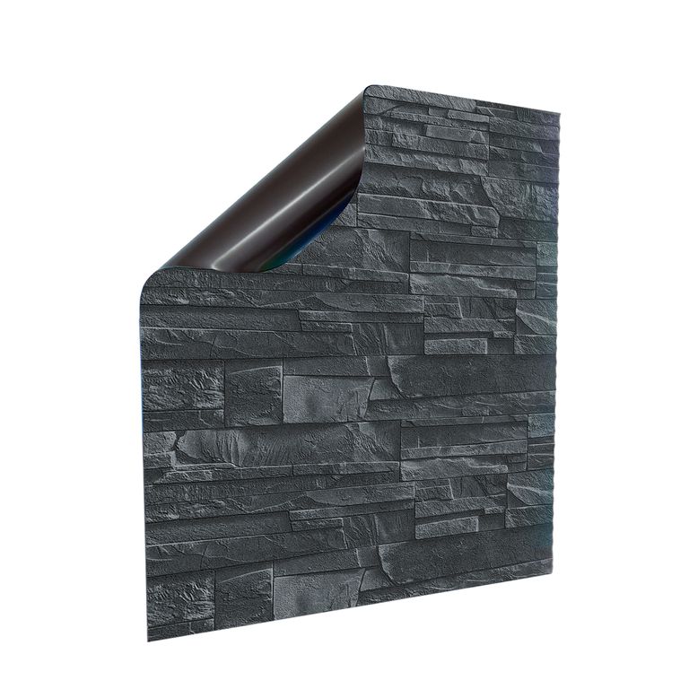 Stromkasten Magnet Bild Deko Stromverteiler Sicherungskasten Hager Motiv Schiefer Steinwand