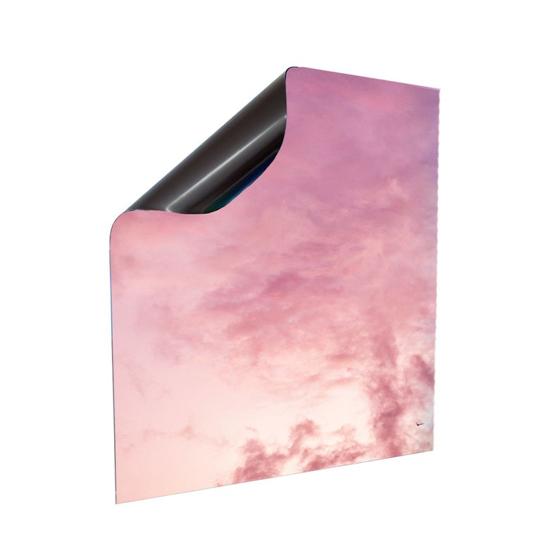 Stromkasten Magnet Bild Deko Stromverteiler Sicherungskasten Motiv Rosa Wolken