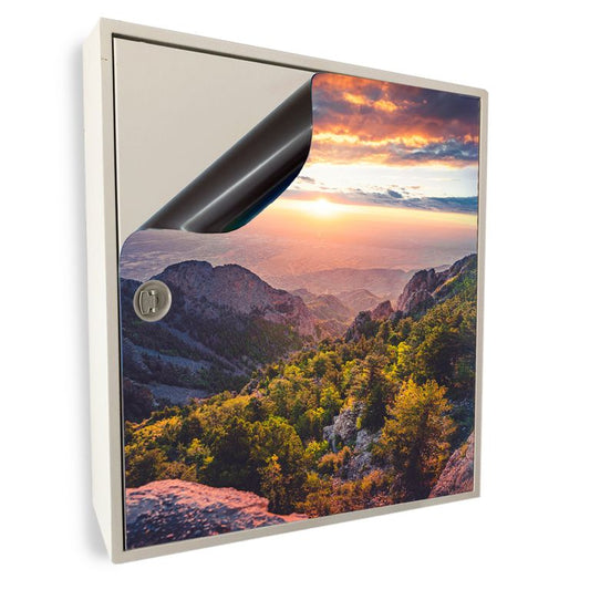 Stromkasten Magnet Bild Deko Stromverteiler Sicherungskasten Motiv Ausblick