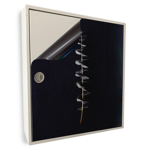 Stromkasten Magnet Bild Deko Stromverteiler Sicherungskasten Motiv Black