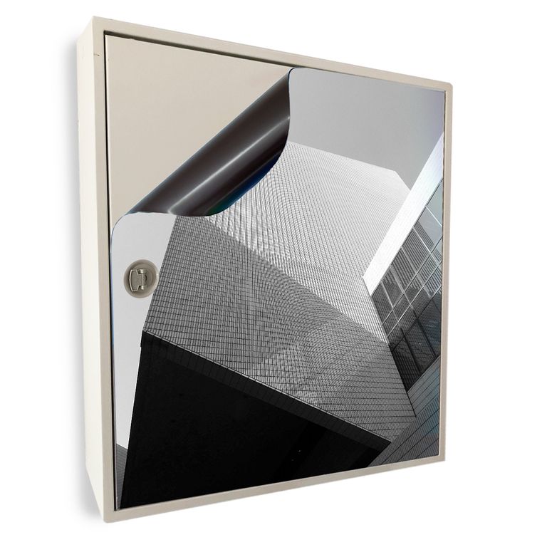 Stromkasten Magnet Bild Deko Stromverteiler Sicherungskasten Motiv Architektur