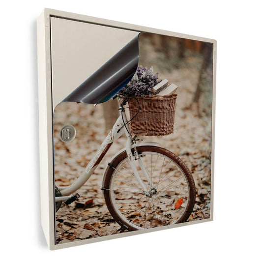 Stromkasten Magnet Bild Deko Stromverteiler Sicherungskasten Motiv Fahrrad