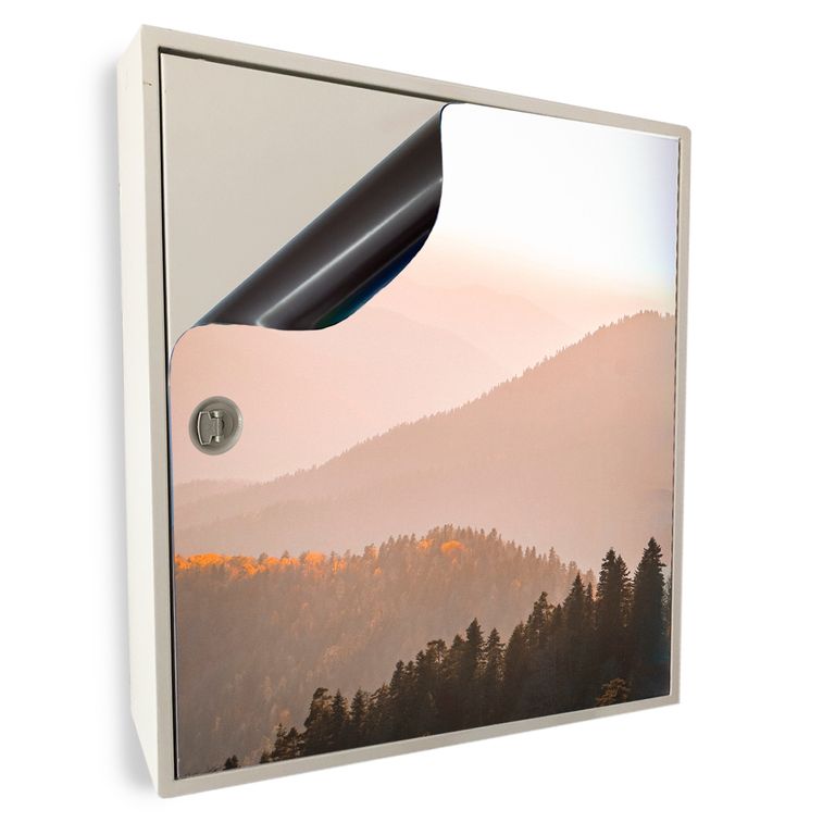 Stromkasten Magnet Bild Deko Stromverteiler Sicherungskasten Motiv Forest
