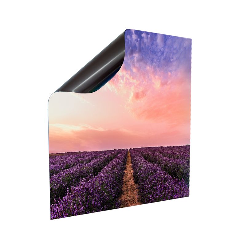 Stromkasten Magnet Bild Deko Stromverteiler Sicherungskasten Motiv Lavendelfeld