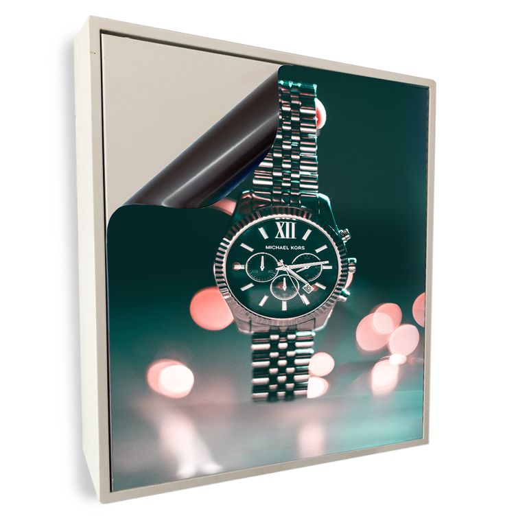 Stromkasten Magnet Bild Deko Stromverteiler Sicherungskasten Motiv Uhr